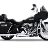 Rinehart Racing HP45XL 4.5in Chrome Slip-On Mufflers For 2017-2026 Harley Davidson Touring Models M8
