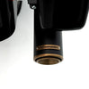 Rinehart HP45XL 4.5 Inch Slip-On Mufflers Chrome with Bronze End Caps For 2017–2026 Harley-Davidson Touring Models