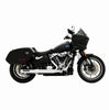 Rinehart Racing HP40 4in Chrome 2 into 1 Slip-On Muffler For 2025-2026 Harley Davidson Softail M8 117