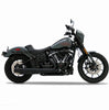 Rinehart HP40 4in Black 2 into 1 Slip-On Muffler For 2025-2026 Harley Davidson Softail M8 117