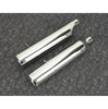 Rinehart Racing 4in Chrome Slip-On Mufflers For 2022-2026 Indian Chief 116/Super Chief 116/Chief Bobber 116 V-Twin