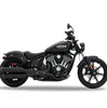 Rinehart Racing 4in Slip-On Mufflers Black with Black End Caps For 2022-2026 Indian Chief 116