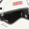 Simpson Kingsnake SA2025 Full Face Racing Helmet Pearl White Large - view 3