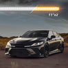 XK Glow 11In Switchback Grill Lights with Start-up Animation & Sequential Turn Signals