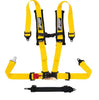 PRP 5.2 Yellow 5-Point Adjustable Latch & Link UTV Harness with 2" Belts & Sewn-In Pads