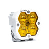 Baja Designs Squadron 2.0 Sport Baja Amber Wide Corner LED Light Pod White Housing