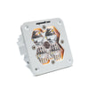 Baja Designs Squadron 2.0 Sport Clear Driving/Combo Flush Mount LED Light Pod - White Housing