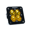 Baja Designs Black Squadron 2.0 Sport Flush Mount Amber Driving/Combo Light Pod