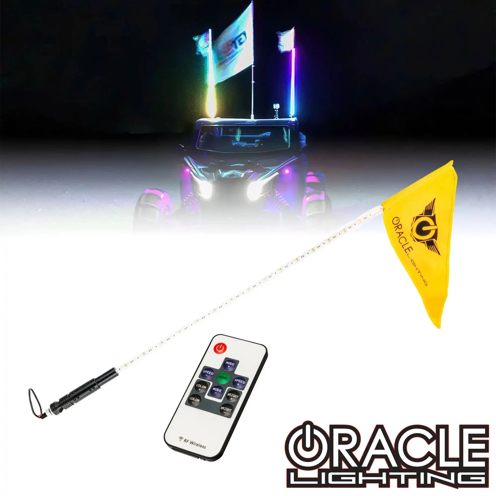 Oracle Lighting Off-Road 6ft ColorSHIFT LED Whip - Universal