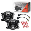 Oracle Lighting 20W LED Fog Lights w/ Dynamic ColorSHIFT Halo For 2007-2018 Jeep Wrangler JK / 2018-2026 Jeep Wrangler JL / 2020-2026 Jeep Gladiator JT
