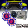 Oracle Lighting Oculus 7in ColorSHIFT Bi-LED Projector Headlights For 2007-2018 Jeep Wrangler JK