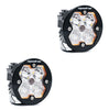 Baja Designs Squadron-R 2.0 Sport Clear Driving/Combo LED Pod Pair No Harness