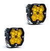Baja Designs Squadron-R 2.0 Sport Amber Driving/Combo LED Pod Pair No Harness