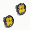 Baja Designs Squadron-R 2.0 Sport Amber Wide Cornering LED Pod Pair No Harness