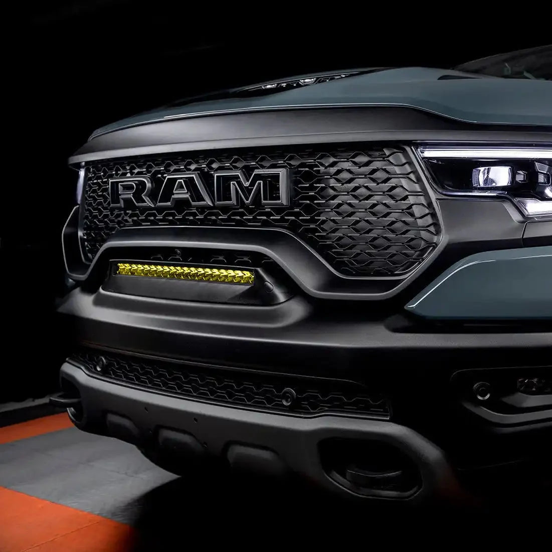 Oracle Lighting Front Bumper Flush LED Light Bar System Yellow For 2019-2026 Ram 1500 Rebel / TRX / RHO