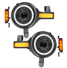Oracle Lighting Oculus Bi-LED Projector Headlights White Halo For 2021-2024 Ford Bronco