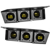 Oracle Lighting Triple LED Fog Light Kit Yellow For 2021-2024 Ford Bronco Steel Modular Bumper