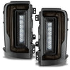 Oracle Lighting Black Series V2 Flush Style LED Tail Lights Tinted For 2021-2025 Ford Bronco w/ Factory Halogen Tail Lights