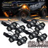 Oracle Lighting ColorSHIFT RGB+W Underbody Wheel Well Rock Light Kit (8 PCS) - Universal