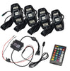 Oracle Lighting ColorSHIFT RGB+W Underbody Wheel Well Rock Light Kit (4 PCS) - Universal
