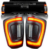 Oracle Lighting Black Series Flush Style LED Tail Lights Tinted For 2016-2023 Toyota Tacoma
