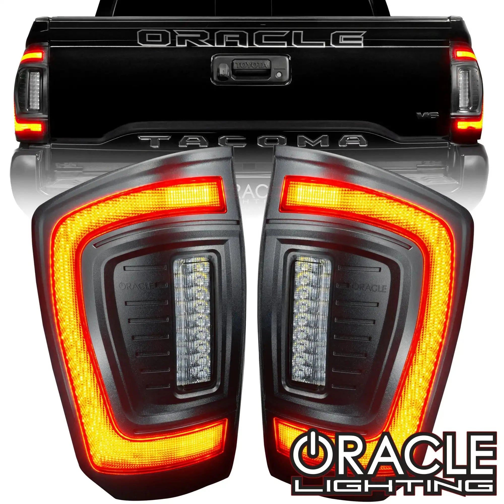 Oracle Lighting Flush Style LED Tail Lights For 2016-2023 Toyota Tacoma