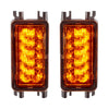 Oracle Lighting Dual Function Amber/White Reverse LED Modules For 2018-2026 Jeep Wrangler JL Flush Tail Lights