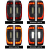 Oracle Lighting Flush Style LED Tail Lights For 2019-2023 GMC Sierra 1500 w/ Factory Halogen Tail Lights