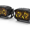 Morimoto 2Banger NCS Spot Beam Yellow LED Light Pod Kit For 2015-2025 GMC Canyon