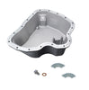 PPE Black Aluminum Oil Pan & Rear Differential Cover For 11-16 GM 6.6L Duramax