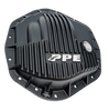 PPE Black Transmission/Oil Pan/Front & Rear Diff Cover For 17-19 GM 6.6L Duramax