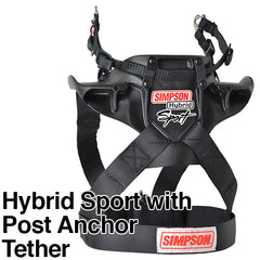 Simpson Hybrid Racing Sport With M61 Quick Release/Dual End Tether Kit