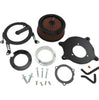 Vance & Hines VO2 Cage Fighter Black Air Intake Kit For 17-23 Harley Davidson