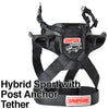 Simpson Hybrid Racing Sport With Quick Release D-Ring Anchors Tether