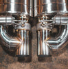 Valvetronic Designs 3.5" Single Inlet/Outlet Universal Valved Mufflers w/ Remote
