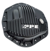 PPE Black Transmission/Oil Pan/Front & Rear Diff Cover For 11-16 GM 6.6L Duramax