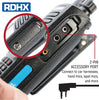 Rugged Radios Black Waterproof RDH-X Handheld Radio - Digital and Analog