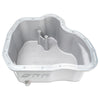 PPE Raw Aluminum Oil Pan & Rear Differential Cover For 2001-2010 GM 6.6L Duramax