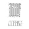 PPE Black Deep Aluminum Transmission & Oil Pan Kit For 2017-2019 GM 6.6L Duramax