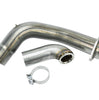 Ford 6.7 powerstroke diesel down pipe exhaust two 2 piece