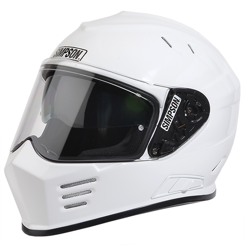 Simpson Motorcycle Ghost Bandit Helmet - White - X-Large - DOT/ECE 22.05