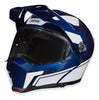 Simpson Motorcycle Journey Bandit Helmet - Blue/White - Large - DOT/ECE 22.06