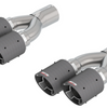 Borla 4" Carbon Dual Exhaust Tip Kit For 18-21 Jeep Grand Cherokee Trackhawk 6.2L
