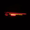 AlphaRex LUXX-Series Laser Style LED Tail Lights Black For 2020-2026 Toyota Supra