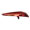 AlphaRex LUXX-Series Laser Style LED Tail Lights Black/Red For 2020-2026 Toyota Supra