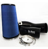 No Limit Fabrication Black Cold Air Intake with Oiled Filter and Blue Pre-Filter For 2004-2007 Ford 6.0L Powerstroke
