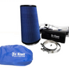 No Limit Polished Cold Air Intake with Pro5R Filter and Blue Pre-Filter For 2003 6.0L Powerstroke