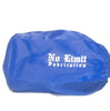 No Limit Fabrication Raw Cold Air Intake with Dry Filter and Blue Pre-Filter For 2003 Ford 6.0L Powerstroke