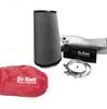 No Limit Fabrication Raw Cold Air Intake with Dry Filter and Red Pre-Filter For 2003 Ford 6.0L Powerstroke