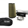 No Limit Fabrication Raw Cold Air Intake with PG7 Filter and Black Pre-Filter For 2003 Ford 6.0L Powerstroke